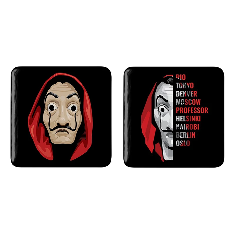 مگنت خندالو مدل سریال Money Heist کد 32393237 مجموعه 2 عددی