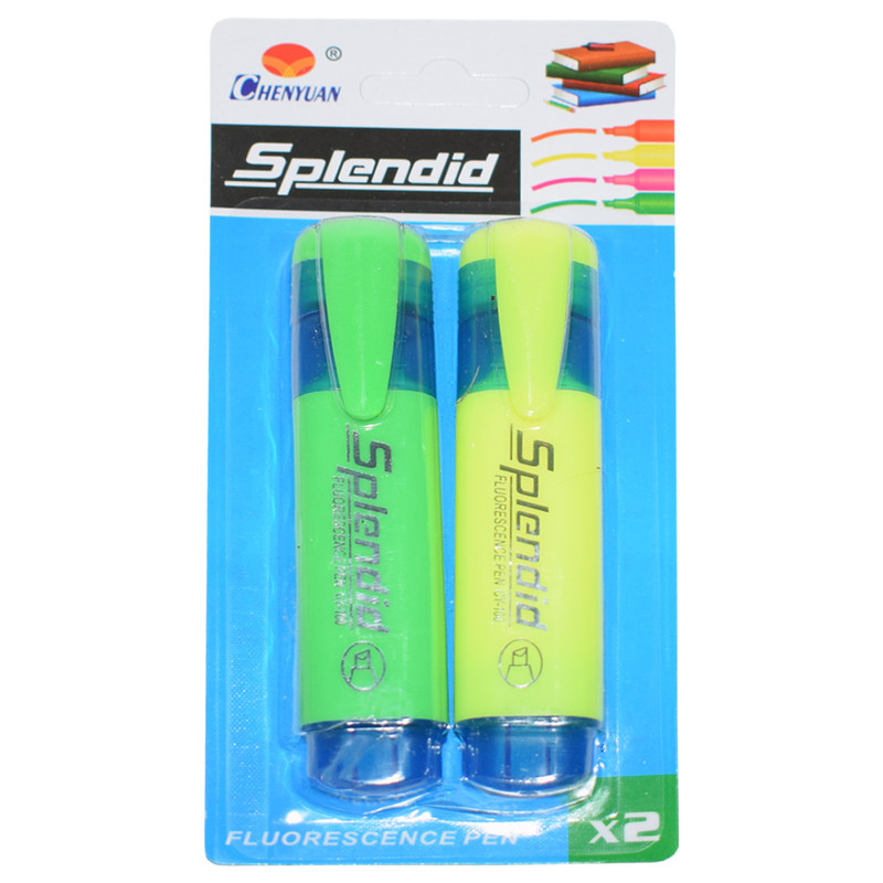 ماژیک علامت گذار مدل Splendid 2 مجموعه دو عددی سایز R1