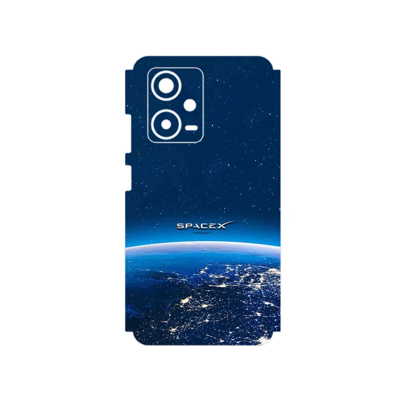 برچسب پوششی ماهوت مدل Space X مناسب برای گوشی موبایل شیائومی Redmi Note 12 Pro Plus