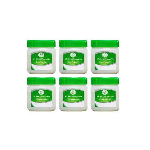 وازلین کنز مدل E6 حجم 125 میلی لیتر بسته 6 عددی