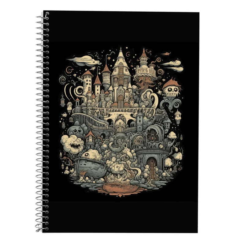 دفتر لغت 50 برگ مدوپد طرح هری پاتر harrypotter کد DF10244