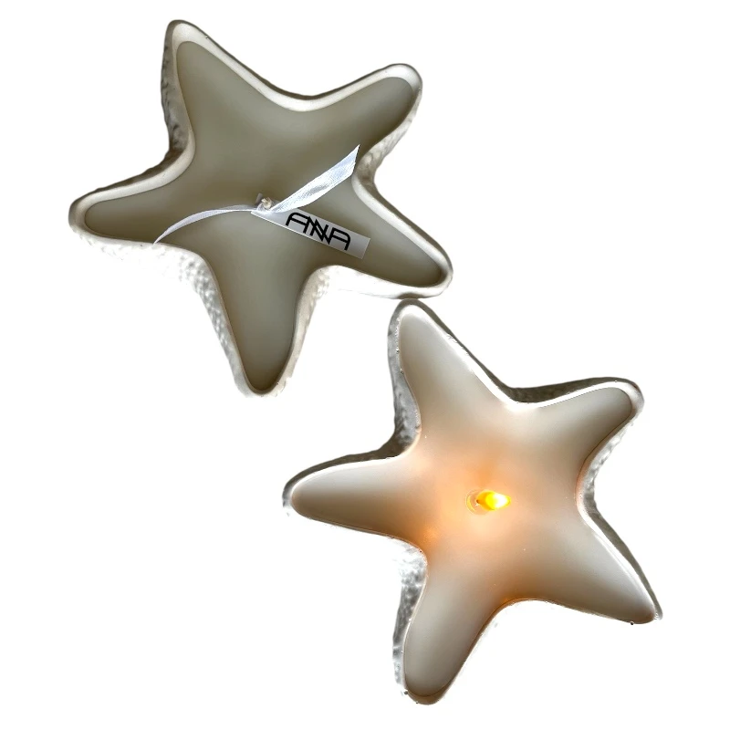 عکس شماره 6 : شمع آنا مدل ستاره کد 1006