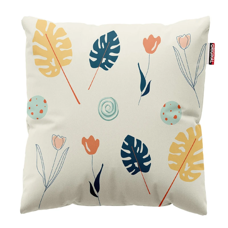 کوسن پاد آفرین مدل برگ کد k350 سایز 30*30 سانتی متر