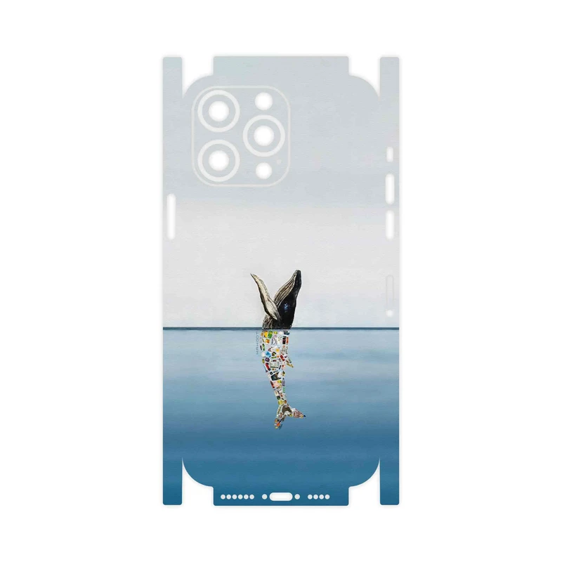 برچسب پوششی ماهوت مدل Collage of Sea Trash-FullSkin مناسب برای گوشی موبایل اپل iPhone 14 Pro Max