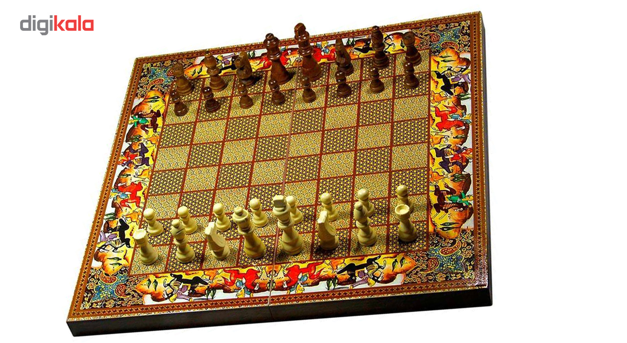صفحه شطرنج مدل شکار طرح 615