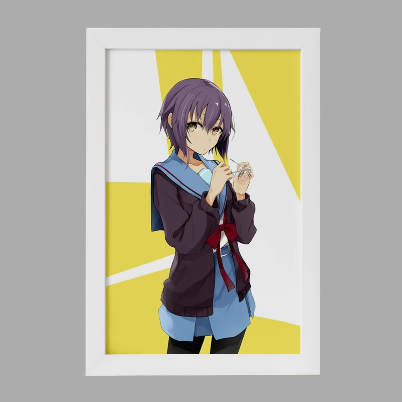 تابلو خندالو مدل یوکی انیمه ناپدید شدن هارومی سوزومیا The Disappearance of Haruhi Suzumiya  کد 23163