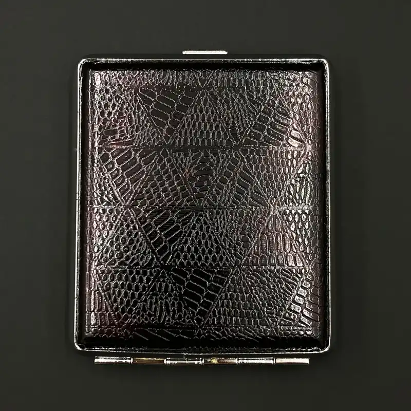 جاسیگاری هاجوئه طرح چرم لوزی کد DKD-1220