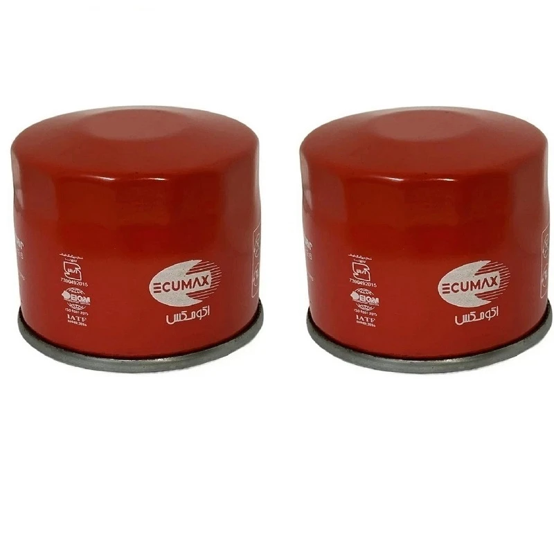 فیلتر روغن اکومکس مدل ECU-1226 مناسب برای خودرو کوییک بسته بندی دو عددی
