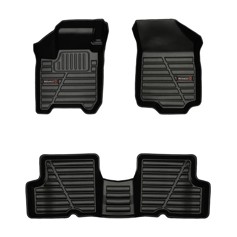 کفپوش سه بعدی چرمی خودرو لاستیک گیلان مناسب برای رنو ال 90