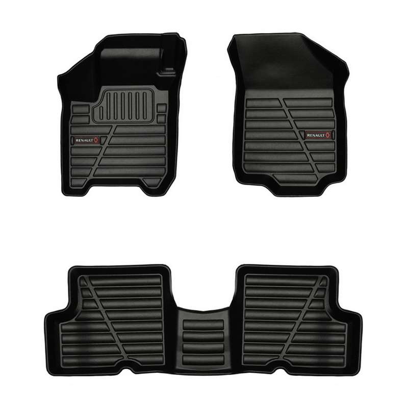 کفپوش سه بعدی چرمی خودرو لاستیک گیلان مناسب برای رنو ال 90