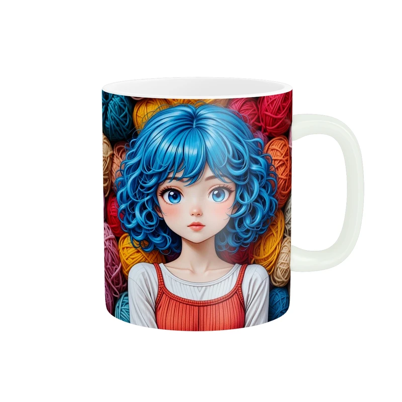 ماگ پاد آفرین طرح دختر کد 6129