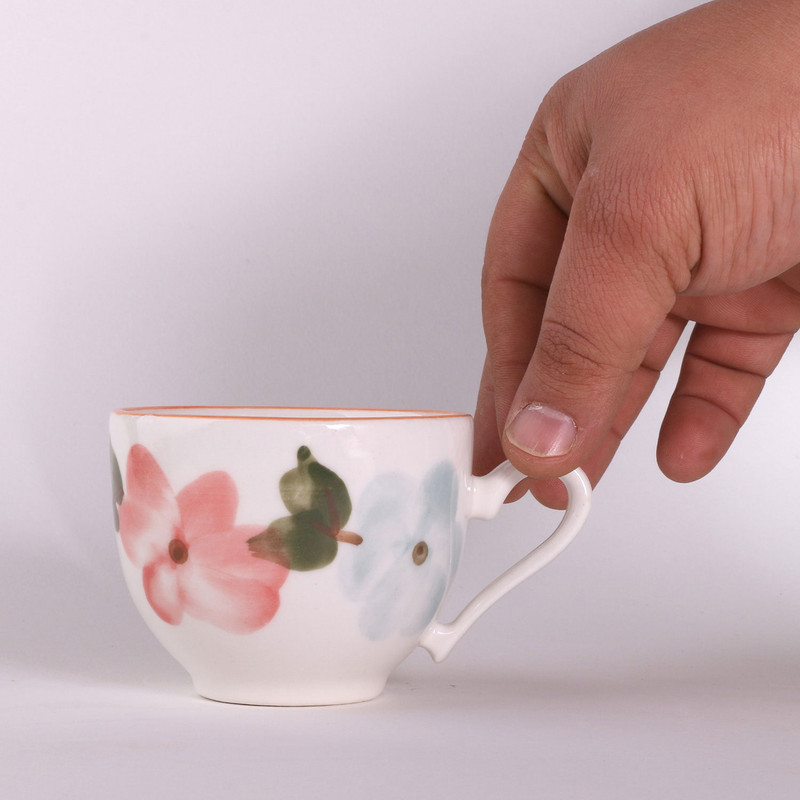 سرویس چای خوری 8 پارچه طرح بهار گل ها