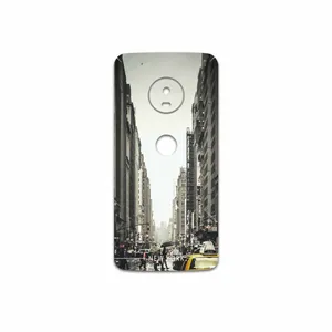 MAHOOT New York City Cover Sticker for Motorola Moto G5 Plus