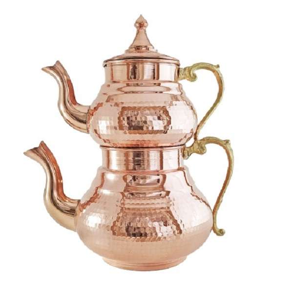 ست کتری و قوری مسی کد S_4037 