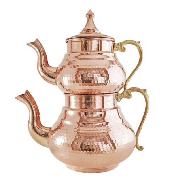 ست کتری و قوری مسی کد S_4037 