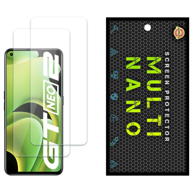 محافظ صفحه نمایش مولتی نانو مدل X-S2N مناسب برای گوشی موبایل ریلمی GT Neo 2 5G بسته دو عددی