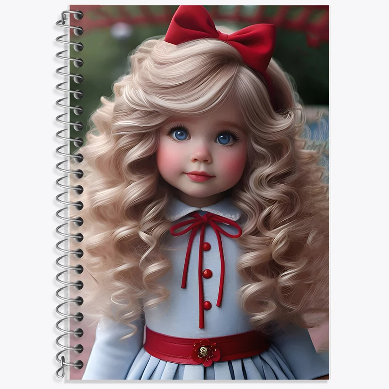 دفتر نت موسیقی 50 برگ خندالو طرح دخترانه کیوت کد F7566