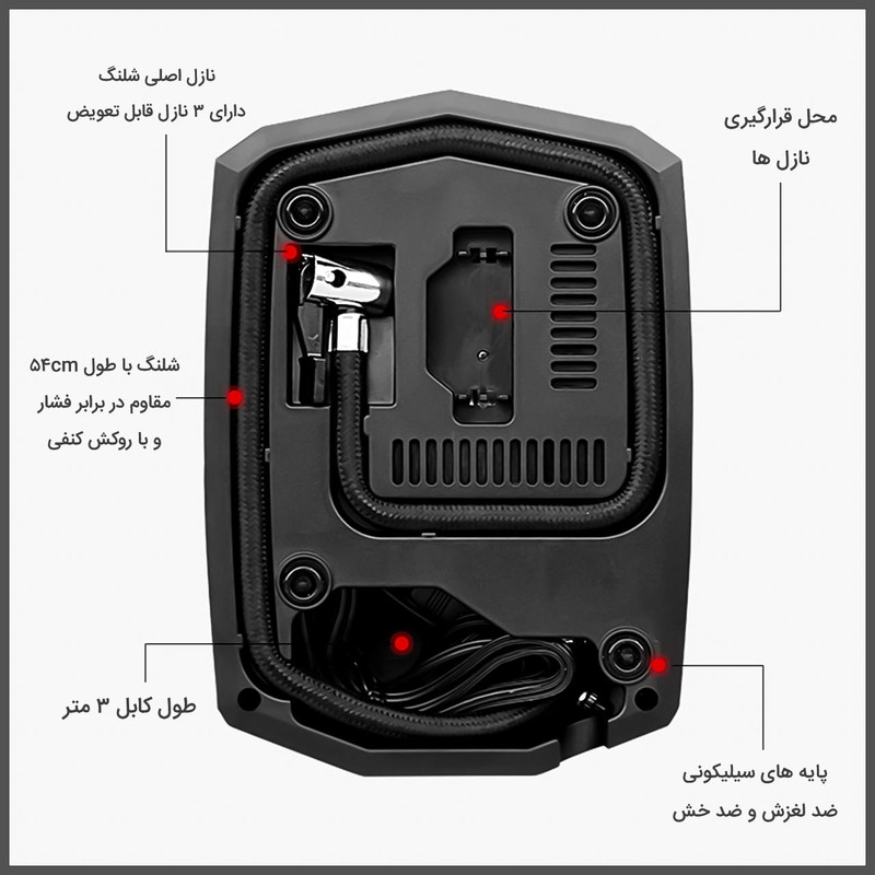 کمپرسور  هوا لیچیرز مدل 255