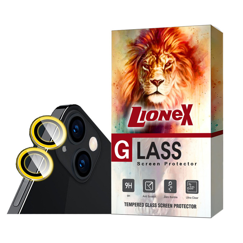 محافظ لنز دوربین لایونکس مدل SHABRANGL مناسب برای گوشی موبایل اپل iPhone 13 / 13 mini