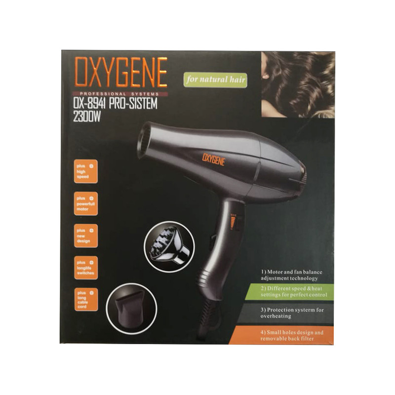 سشوار اکسیژن مدل OX-8941 سشوار اکسیژن مدل OX-8941
