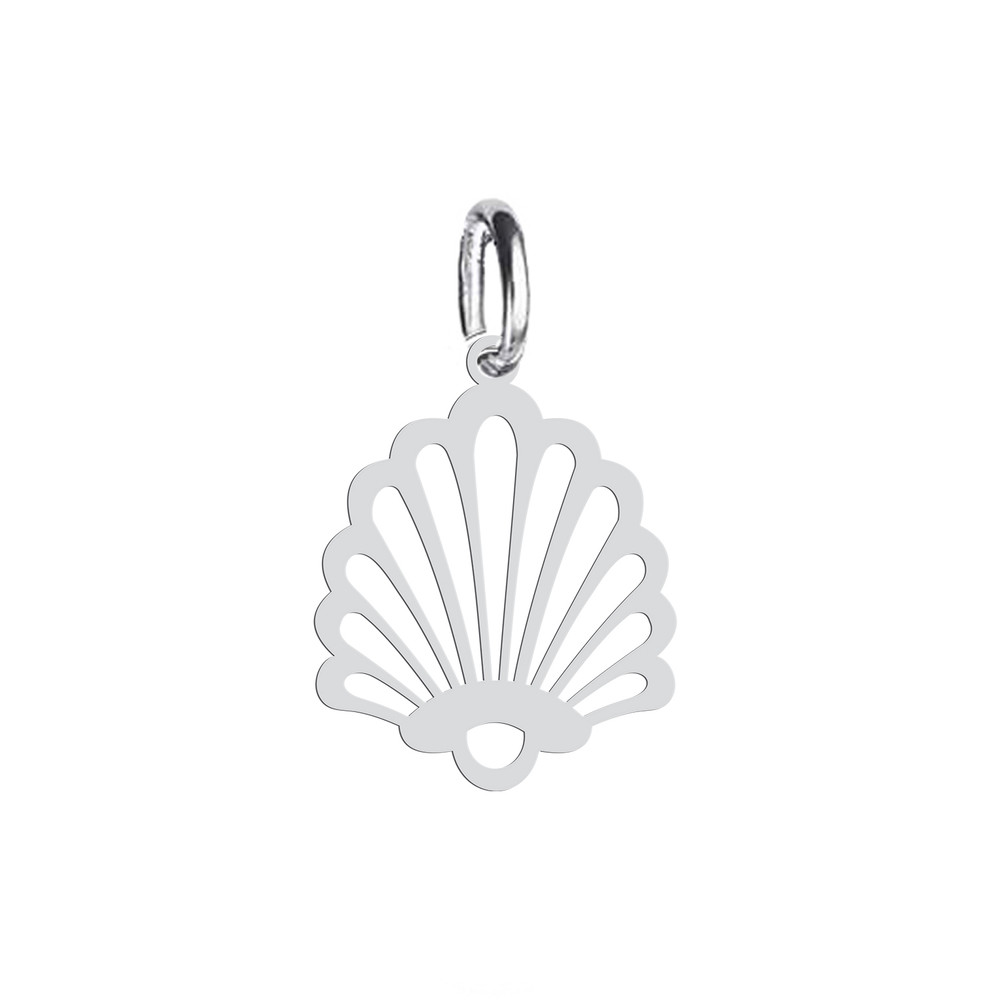 آویز گردنبند نقره هایکا طرح صدف مدل n.ha 727 آویز گردنبند نقره هایکا طرح صدف مدل n.ha 727