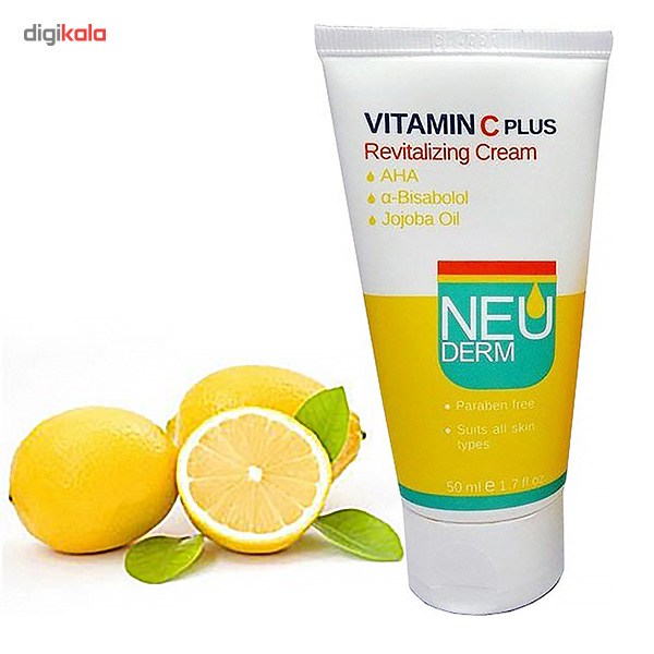 کرم روشن کننده نئودرم مدل Vitamin C Plus حجم 50 میلی لیتر