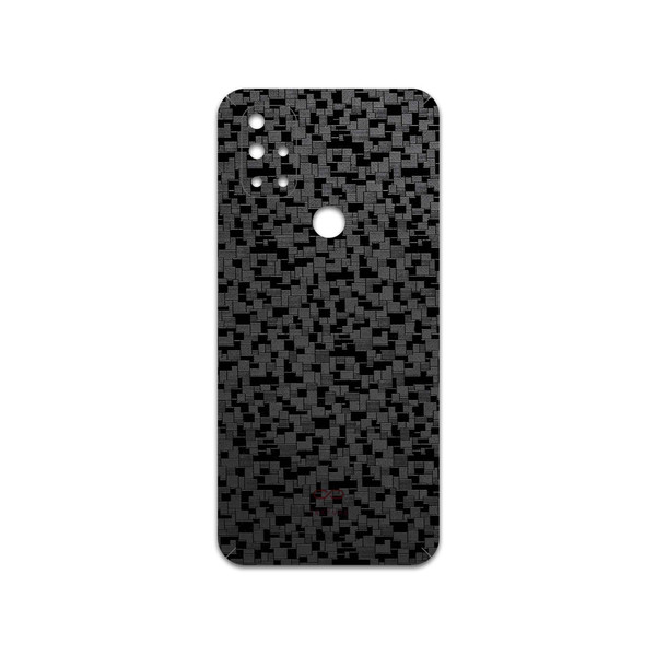 برچسب پوششی ماهوت مدل Black-Silicon مناسب برای گوشی موبایل وان پلاس Nord N10 5G