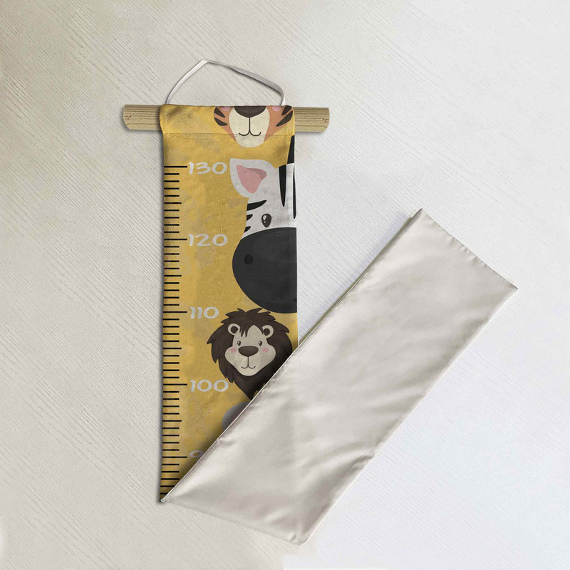 متر اندازه گیری کودک شمسه نگار مدل DTB425 طرح شیر