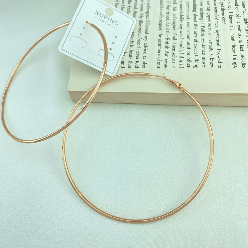 گوشواره زنانه ژوپینگ مدل حلقه کد E4299 گوشواره زنانه ژوپینگ مدل حلقه کد E4299