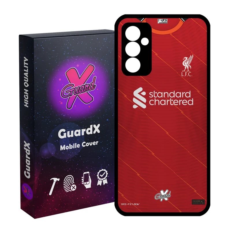 کاور گارد ایکس طرح لیورپول مدل Glass10381 مناسب برای گوشی موبایل سامسونگ Galaxy A15 4G / A15 5G