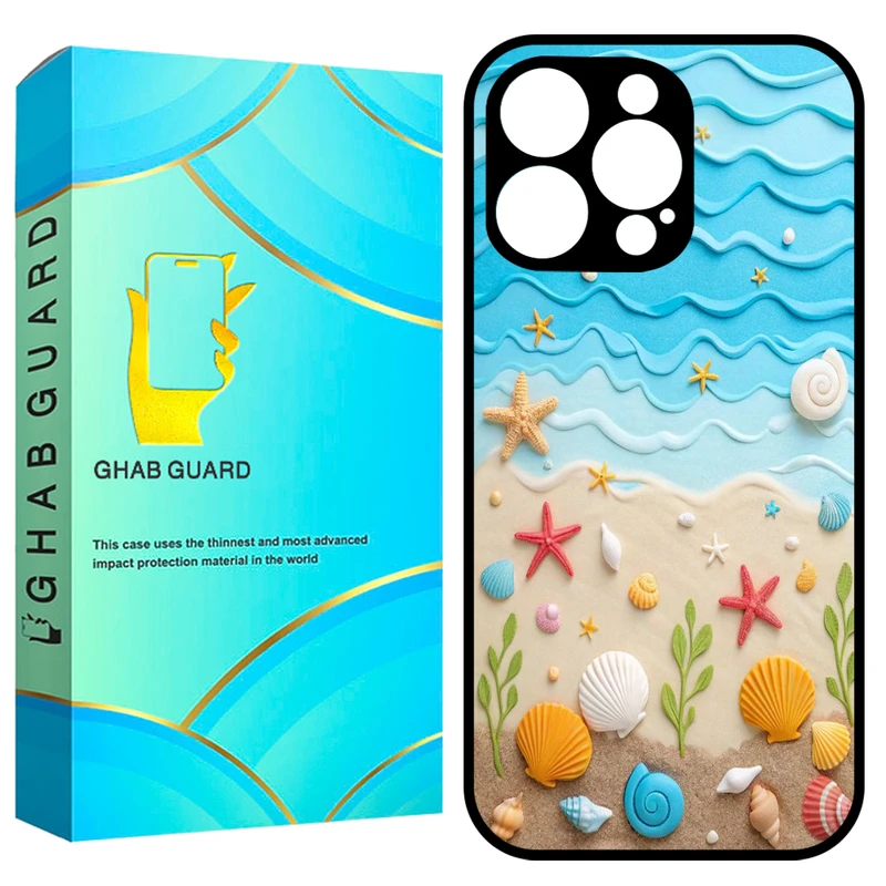 کاور قاب گارد طرح دریا مدل GCHP16P مناسب برای گوشی موبایل اپل iPhone 16 Pro