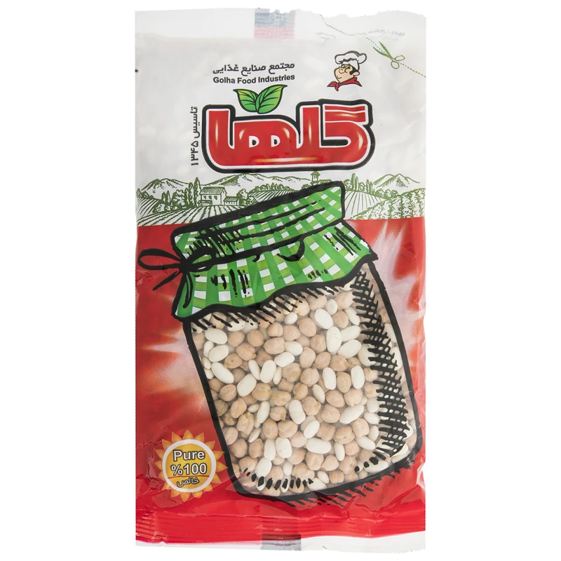 نخود و لوبیا گلها مقدار 700 گرم