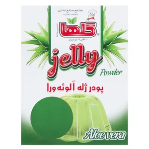 پودر ژله آلوئه ورا گلها مقدار 100 گرم