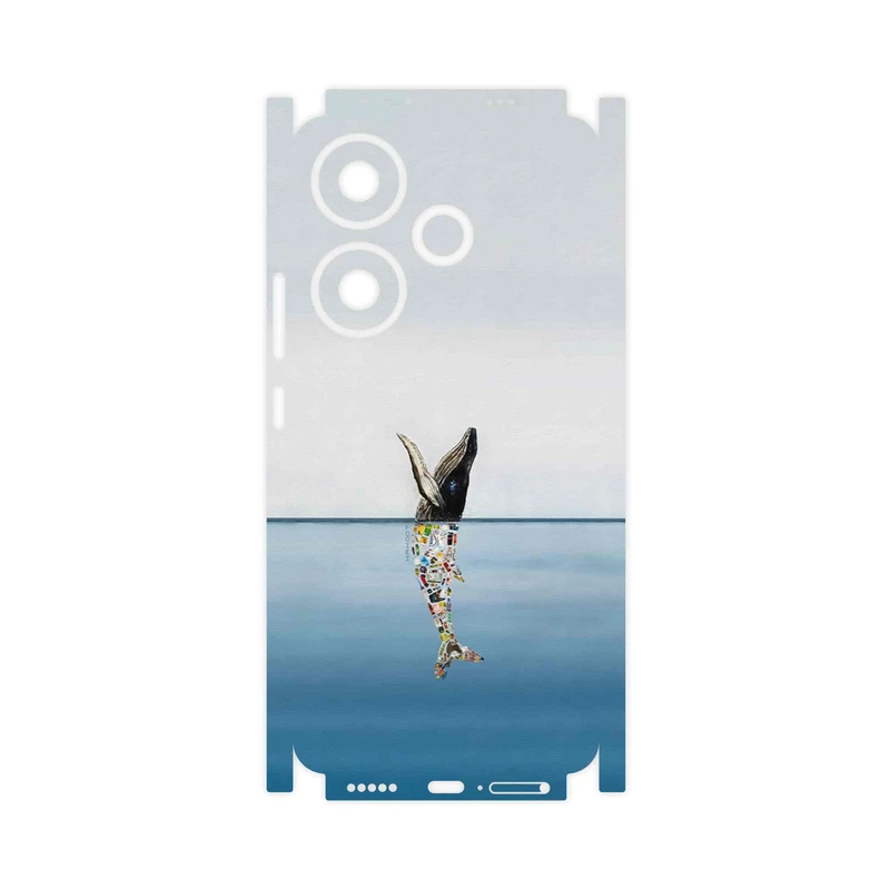 برچسب پوششی ماهوت مدل Collage of Sea Trash-FullSkin مناسب برای گوشی موبایل شیائومی Poco F6
