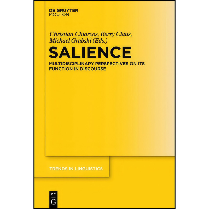 کتاب Salience اثر Christian Chiarcos انتشارات De Gruyter Mouton