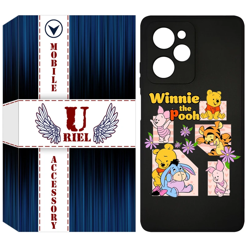 کاور یوریل قاب مدل KSH کد 56 طرح کارتونی مناسب برای گوشی موبایل شیائومی Poco X5 Pro / Redmi Note 12 Pro 5G