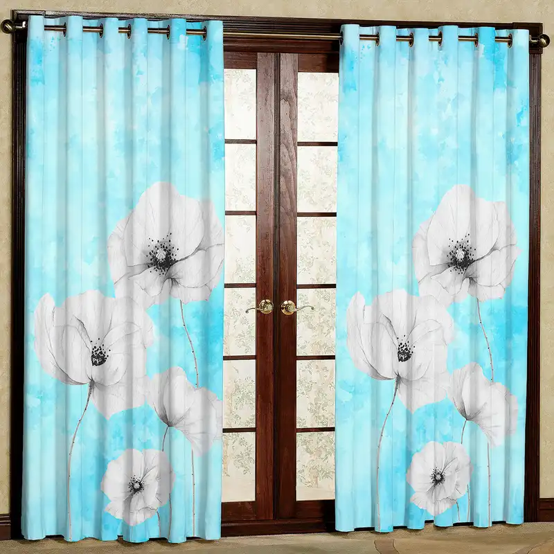 پرده مدل قاصدک مخمل پانچی کد 4152 سایز 200x140 سانتی متر