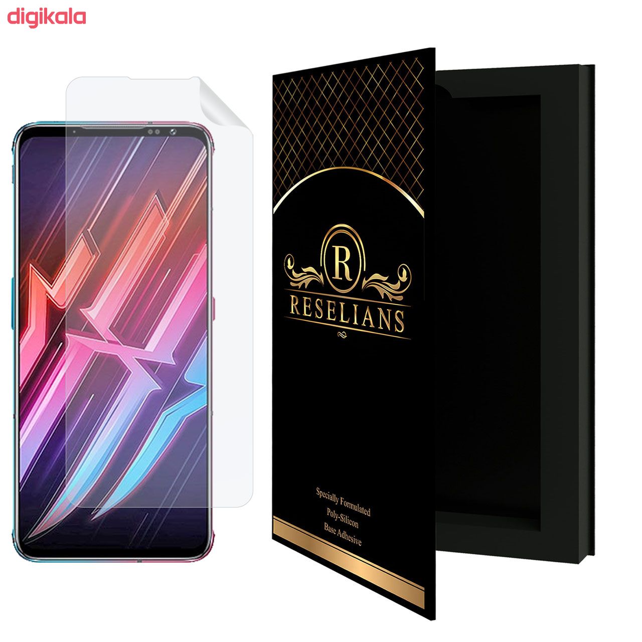 محافظ صفحه نمایش رزلیانس مدل TPU-R مناسب برای گوشی موبایل زد تی ای nubia Red Magic 6 main 1 1