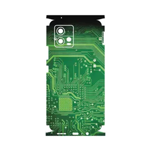 MAHOOT Green_Printed_Circuit_Board-FullSkin Cover Sticker for Motorola Moto G72