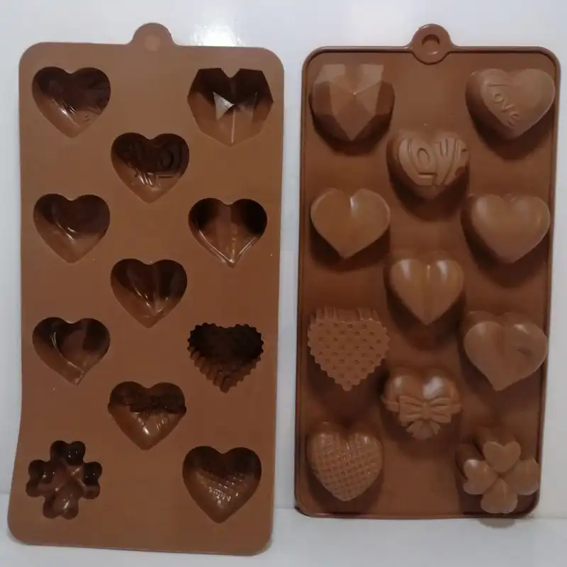 قالب شکلات مدل سیلیکونی طرح قلب