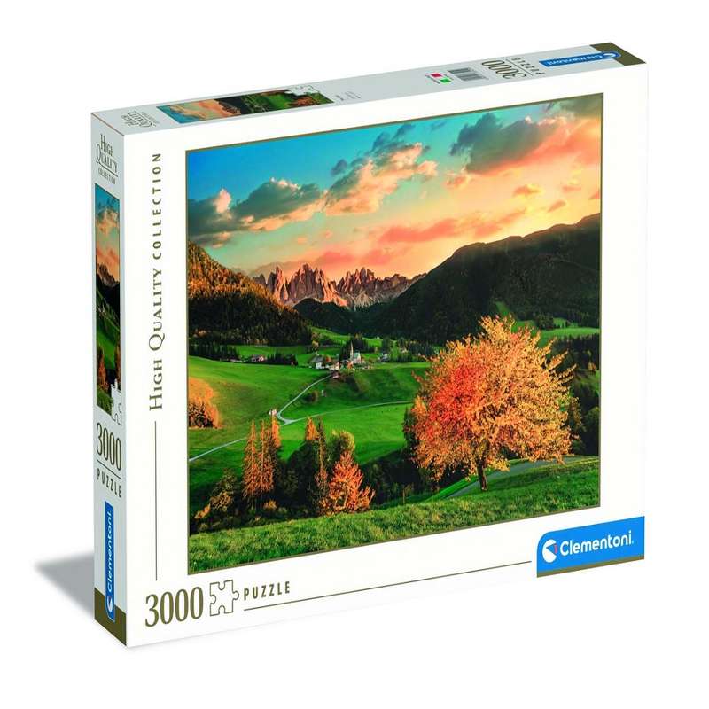پازل 3000 تکه کلمنتونی مدل آلپ
