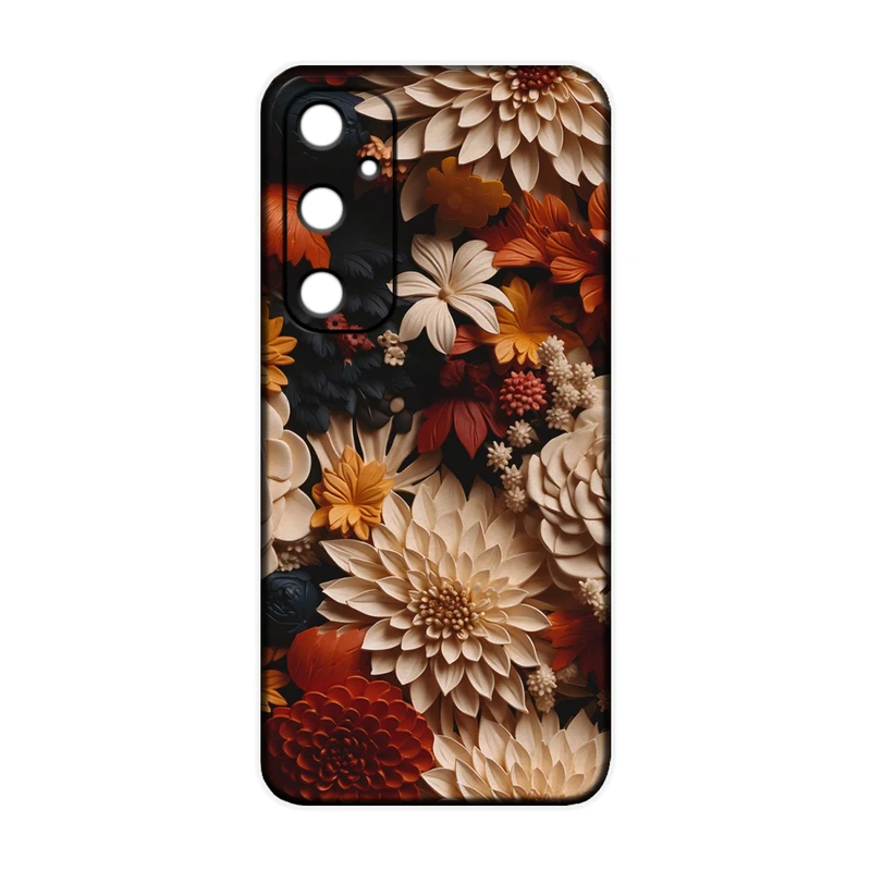 کاور طرح گل کد 304 مناسب برای گوشی موبایل سامسونگ Galaxy A17