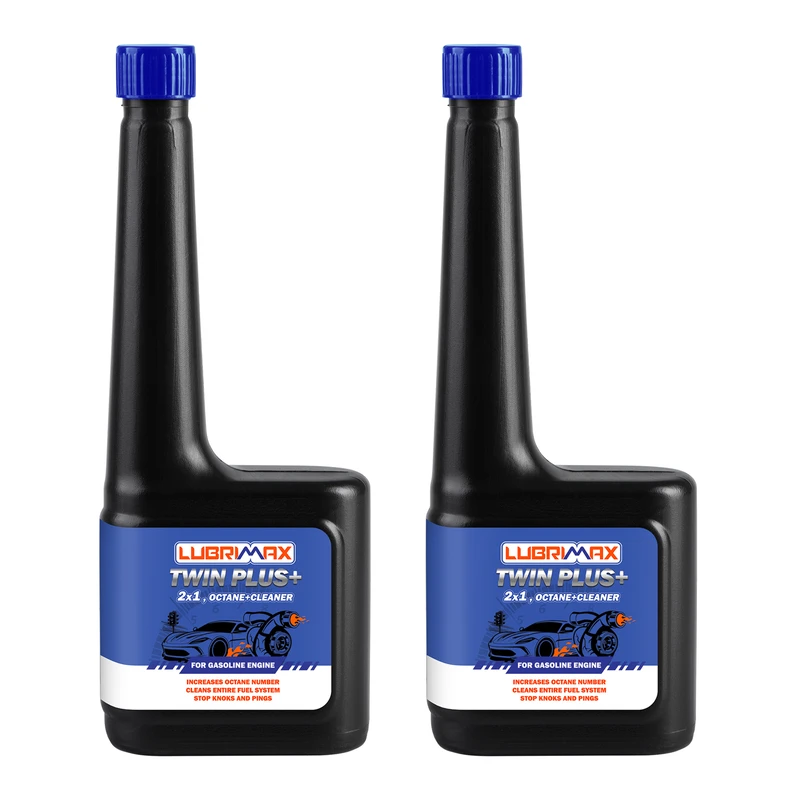 اکتان بوستر لوبریمکس مدل توئین پلاس (1x2) حجم 300 میلی لیتر بسته 2 عددی