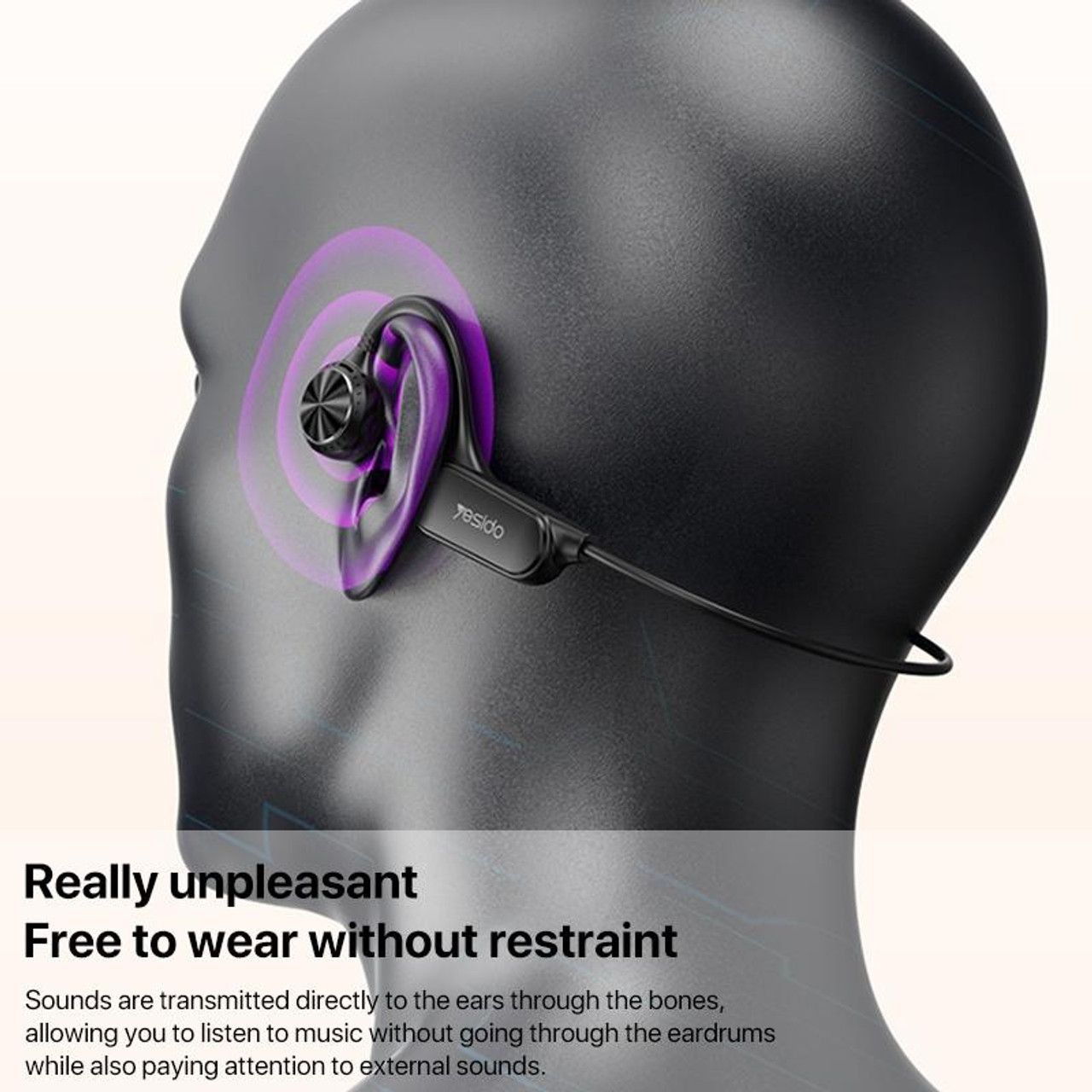 هدفون بلوتوثی یسیدو مدل BONE CONDUCTION YSP12 -  - 10