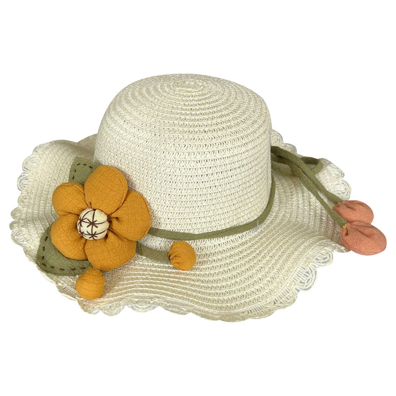 کلاه حصیری دخترانه کد 39