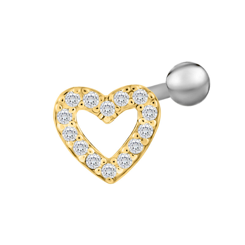 پیرسینگ گوش زنانه اقلیمه مدل HS255 پیرسینگ گوش زنانه اقلیمه مدل HS255