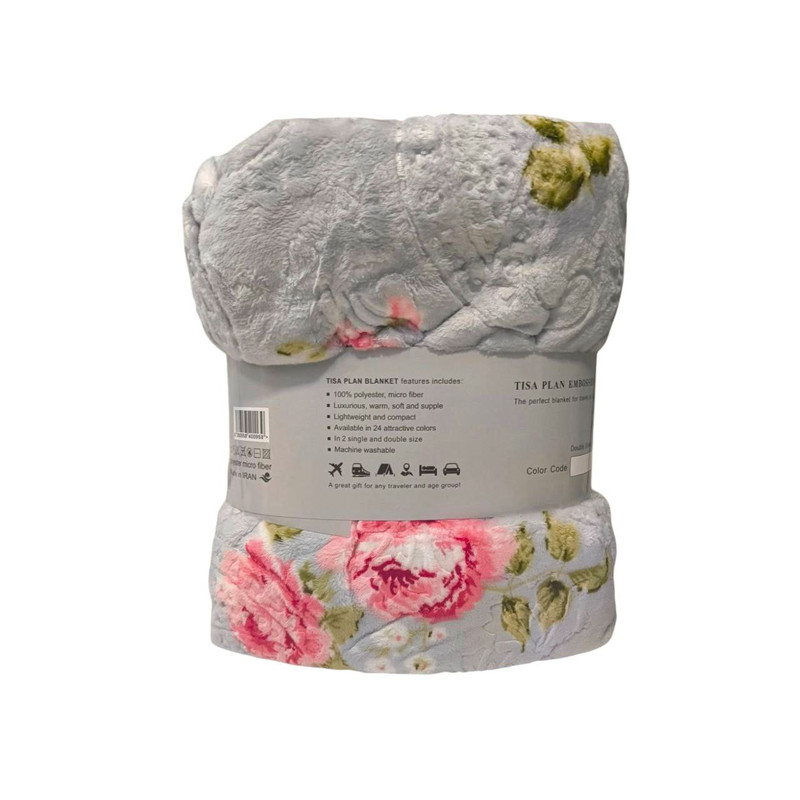 پتو مسافرتی دونفره تیسا مدل لایف سایز 220x200 سانتی متر