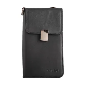 کیف رودوشی مردانه چرم یلسان مدل کارن کد 012-GN-01 دارای 2 محفظه