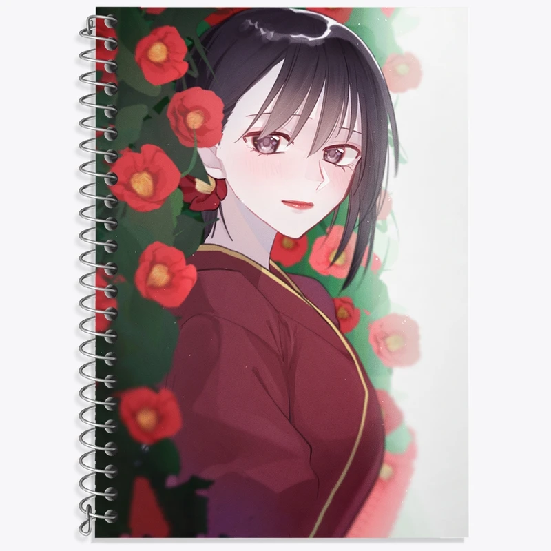 دفتر لغت 50 برگ خندالو طرح آکیتو انیمه سبد میوه کد 33993