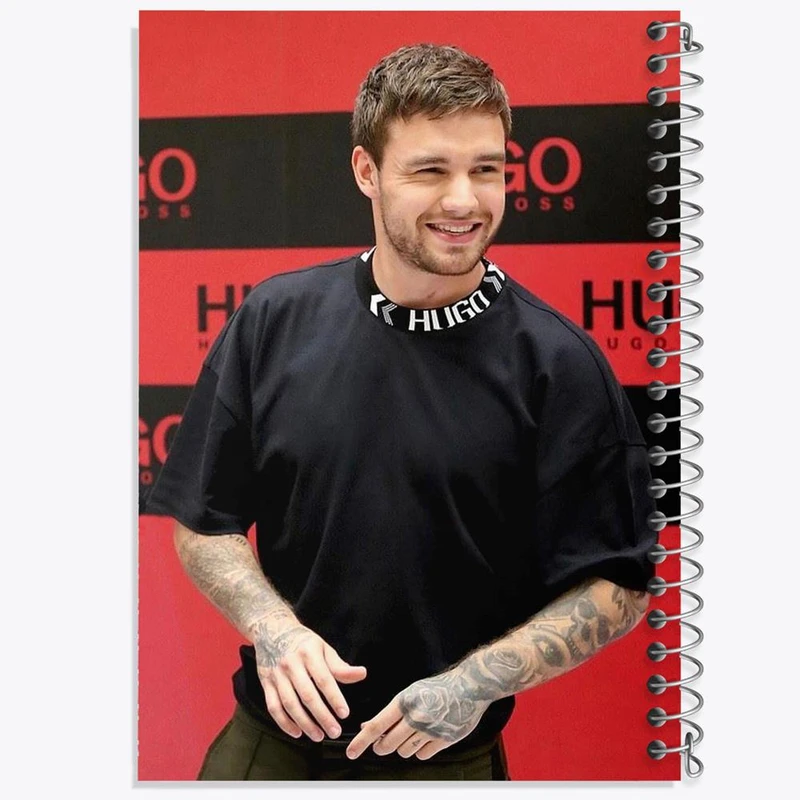 دفتر لیست خرید 50 برگ خندالو طرح لیام پین گروه موسیقی وان دایرکشن One Direction کد 18895